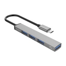 Orico USB3.0/2.0 HUB 4 port - Type-C inp... 391977 AH-13-GY-BP на топ цена - PIC.bg  Orico USB3.0/2.0 HUB 4 port - Type-C inp... 391977 AH-13-GY-BP на топ цена - PIC.bg