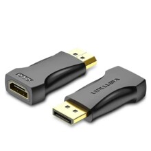 Vention адаптер Adapter DisplayPort M / HDMI F - 4K 584985 HBPB0 на топ цена - PIC.bg  Vention адаптер Adapter DisplayPort M / HDMI F - 4K 584985 HBPB0 на топ цена - PIC.bg