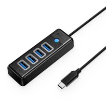 Orico хъб HUB USB3.1 Type-C 4 port - 4 x... 635645 PW4U-C3-015-BK-EP на топ цена - PIC.bg  Orico хъб HUB USB3.1 Type-C 4 port - 4 x... 635645 PW4U-C3-015-BK-EP на топ цена - PIC.bg