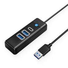 Orico PWC2U-U3-015-BK-EP USB-A към 2x USB 3.0 + USB-C - черен 635647 PWC2U-U3-015-BK-EP на топ цена - PIC.bg  Orico PWC2U-U3-015-BK-EP USB-A към 2x USB 3.0 + USB-C - черен 635647 PWC2U-U3-015-BK-EP на топ цена - PIC.bg