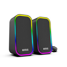 Marvo Gaming Speakers 2.0 6W Havoc 20 Bl... 806467 MARVO-SG-285-BK на топ цена - PIC.bg  Marvo Gaming Speakers 2.0 6W Havoc 20 Bl... 806467 MARVO-SG-285-BK на топ цена - PIC.bg