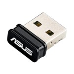 Адаптери Wireless USB Nano Адаптер ASUS USB-N10 Nano, 802.11n 150 Mbps, USB 2.0 3 Адаптери Wireless USB Nano Адаптер ASUS USB-N10 Nano, 802.11n 150 Mbps, USB 2.0 3