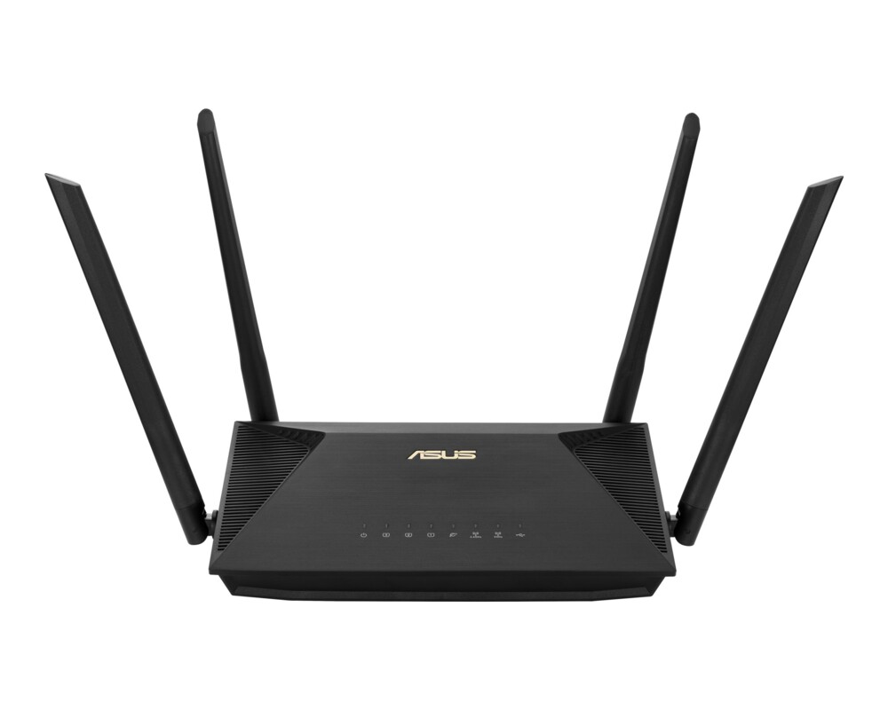 Рутер ASUS RT-AX53U AX1800 Dual Band WiFi 6 802.11ax Router supporting MU-MIMO and OFDMA technology with AiProtection 6 Рутер ASUS RT-AX53U AX1800 Dual Band WiFi 6 802.11ax Router supporting MU-MIMO and OFDMA technology with AiProtection 6