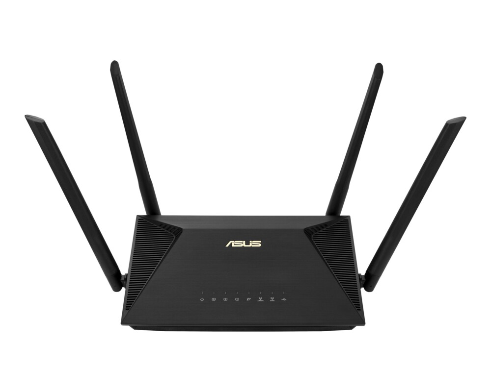 Рутер ASUS RT-AX53U AX1800 Dual Band WiFi 6 802.11ax Router supporting MU-MIMO and OFDMA technology with AiProtection 5 Рутер ASUS RT-AX53U AX1800 Dual Band WiFi 6 802.11ax Router supporting MU-MIMO and OFDMA technology with AiProtection 5