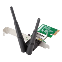 PCI Express адаптер EDIMAX EW-7612PIN, Realtek, 2.4Ghz, 802.11n/g/b 192313 EDIM-EW-7612PIN на топ цена - PIC.bg  PCI Express адаптер EDIMAX EW-7612PIN, Realtek, 2.4Ghz, 802.11n/g/b 192313 EDIM-EW-7612PIN на топ цена - PIC.bg