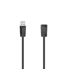Удължителен кабел HAMA, USB 3.0 A мъжко - USB-А женско,1.5 м, Екраниран, Черен 193707 HAMA-200628 на топ цена - PIC.bg  Удължителен кабел HAMA, USB 3.0 A мъжко - USB-А женско,1.5 м, Екраниран, Черен 193707 HAMA-200628 на топ цена - PIC.bg