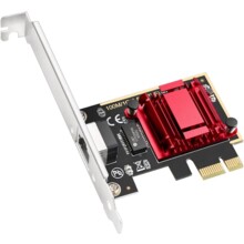 Cudy PE25, PCIe, 10 Mbps/ 100 Mbps/ 1 Gbps/ 2.5 Gbps 685116 PCI-PE25 на топ цена - PIC.bg  Cudy PE25, PCIe, 10 Mbps/ 100 Mbps/ 1 Gbps/ 2.5 Gbps 685116 PCI-PE25 на топ цена - PIC.bg