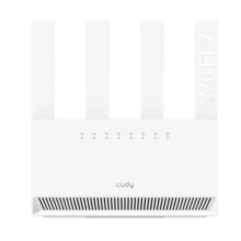 Cudy BE3600 Gigabit Dual Band Wi-Fi 7, 4x10/100/1000, 4x5dBi антени, бял 841753 ROUT-WR3600E на топ цена - PIC.bg  Cudy BE3600 Gigabit Dual Band Wi-Fi 7, 4x10/100/1000, 4x5dBi антени, бял 841753 ROUT-WR3600E на топ цена - PIC.bg
